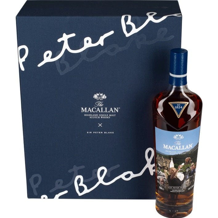The Macallan Highland Single Malt Scotch Sir Peter Blake Edition Tier &quot;B&quot; 95.4 Proof 750ml