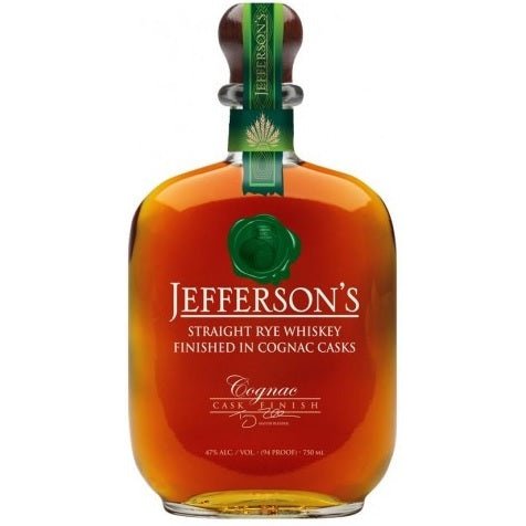 Jefferson&#39;s Straight Rye Whiskey Finished In Cognac Casks 750ml