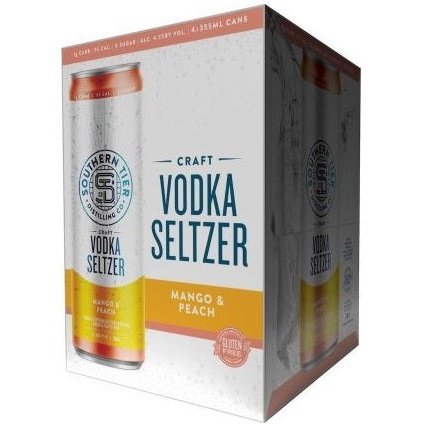 Southern Tier Vodka Seltzer Mango &amp; Peach 4 Pack 355ml