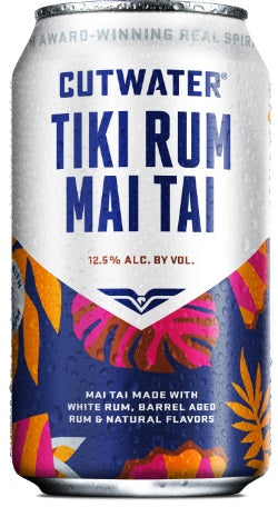 Cutwater Spirits Tiki Rum Mai Tai 4 Pack 355ml