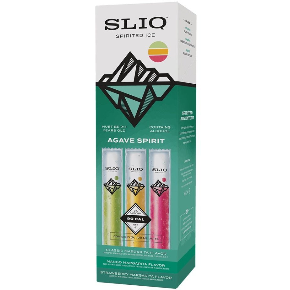 SLIQ Spirited Ice Agave Assorted 100ml