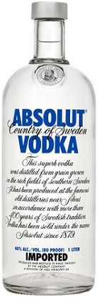 Absolut Vodka 80 