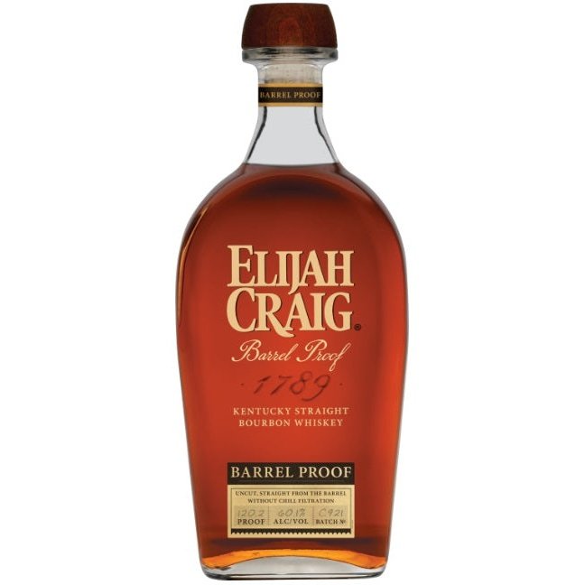 Elijah Craig Barrel Proof Kentucky Straight Bourbon Whiskey C921 120.2 Proof 750ml