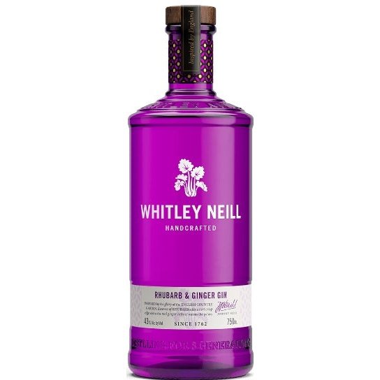 Whitley Neill Handcrafted Rhubarb &amp; Ginger Gin 750ml