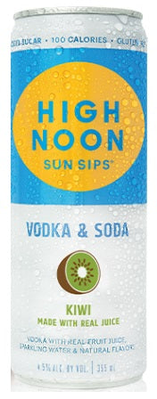 High Noon Sun Sips Kiwi Hard Seltzer 4Pk 355ml