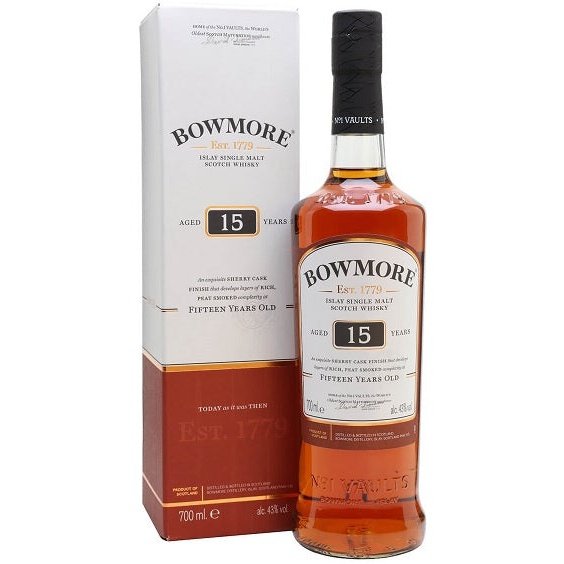 Bowmore 15 Year Single Malt Scotch 750ml