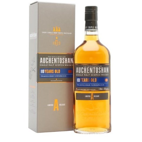 Auchentoshan 18 Years Old Single Malt Scotch Whisky 750ml