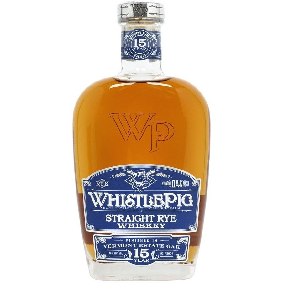 未開封 WhistlePig 15年ウィスキーピッグライウイスキー 700ml 数量限定 ポアラープレゼント】ホイッスルピッグ 15年