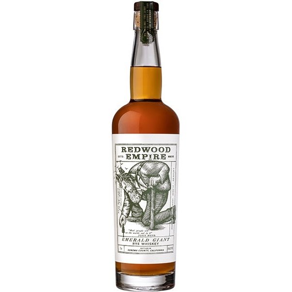 Redwood Empire Emerald Giant Rye Whiskey 750ml