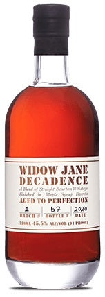 Widow Jane Decadence Straight Bourbon Whiskey 750ml