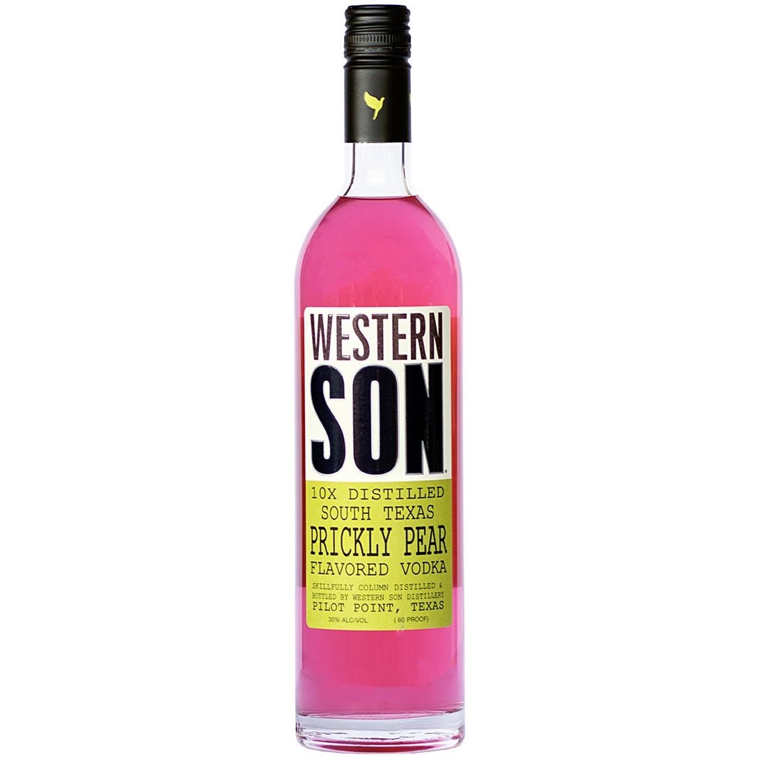 prickly pear cactus vodka Western Son Distillery South Texas Prickly Pear Vodka