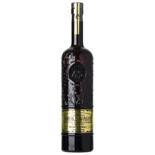 Smoke Wagon Uncut Unfiltered Straight Bourbon Whiskey 750ml