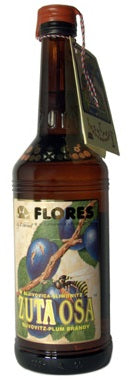 Zuta Osa Flores Plum Brandy Slivovitz 750ml