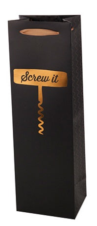 Screw It Wine Bag 1 Bottle Bag