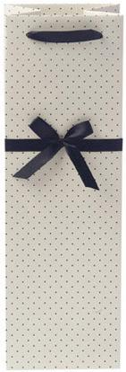 Elegant White and Black 1 Bottle