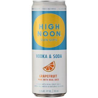 High Noon Sun Sips Grapefruit Hard Seltzer 4pk 355ml
