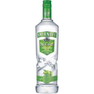 Smirnoff Green Apple Flavored Vodka 1L