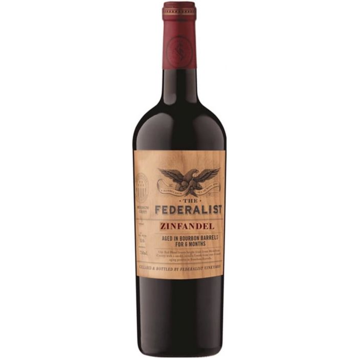 The Federalist Zinfandel Aged in Bourbon Barrels 2016 750ml