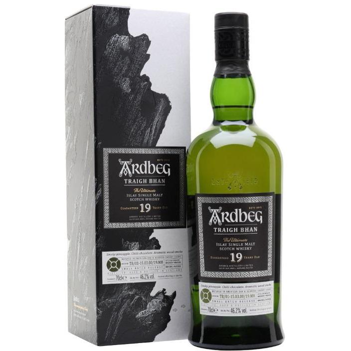 Arbeg Traigh Bhan Islay Single Malt Scotch Whisky 19 Years Old