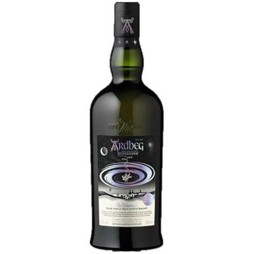 Bottle of Ardbeg Hypernova 2022, an Islay single malt Scotch whisky from Scotland