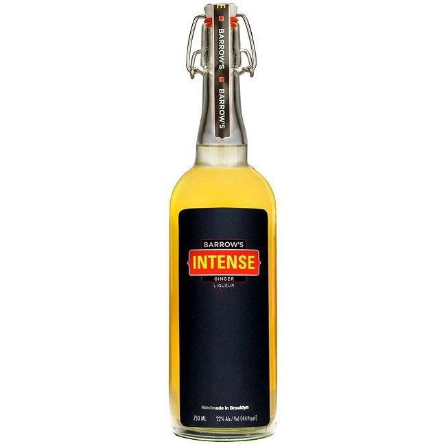 Bottle of Barrow's Intense Ginger Liqueur, a ginger liqueur from Brooklyn, New York, 750ml