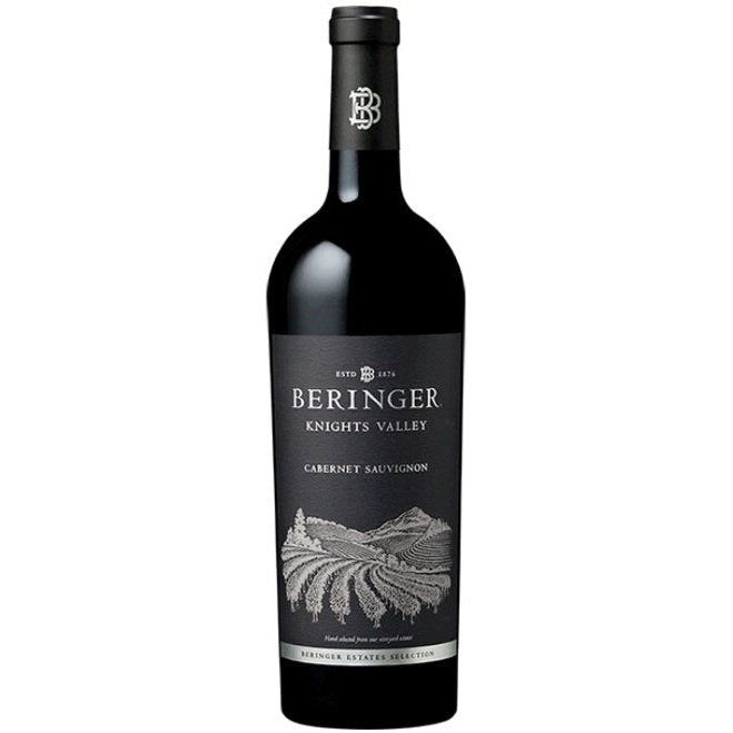 Bottle of Beringer Knights Valley Cabernet Sauvignon 2022, a Cabernet Sauvignon from Knights Valley, Sonoma County, California, 750ml