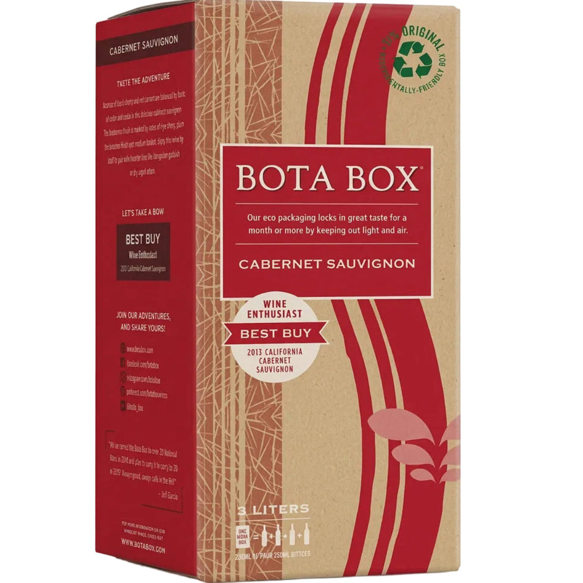 Box of Bota Box Cabernet Sauvignon, a Cabernet Sauvignon from California