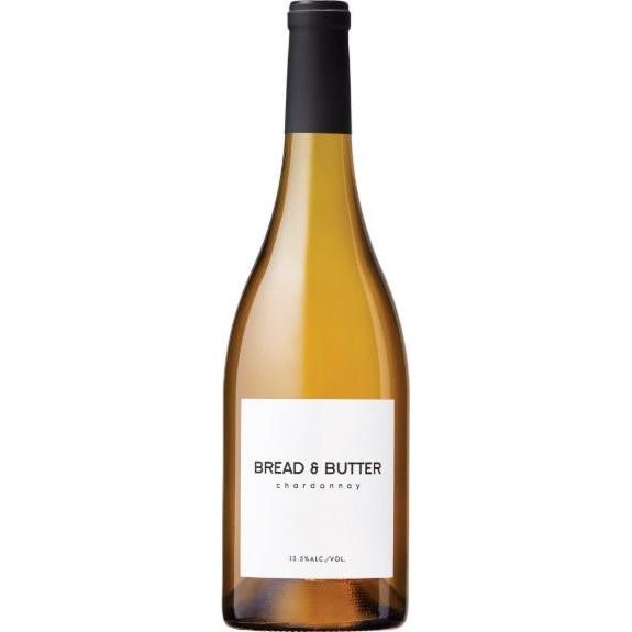 Bottle of Bread & Butter Chardonnay, a white wine from California, 750ml
