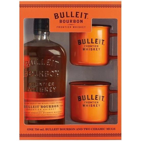 Bulleit Bourbon 2020 Gift Set With 2 Ceramic Mugs 