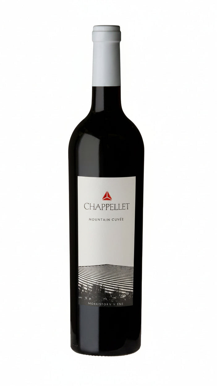 Bottle of Chappellet Mountain Cuvée Napa Valley 2024, a red wine from Napa Valley, California, 750ml