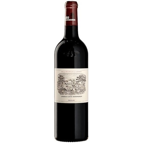 Bottle of Chateau Lafite Rothschild 2018, a red wine from Pauillac, Bordeaux, France, 750ml