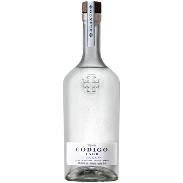 Bottle of Codigo 1530 Blanco Tequila, a blanco tequila from Jalisco, Mexico, 750ml