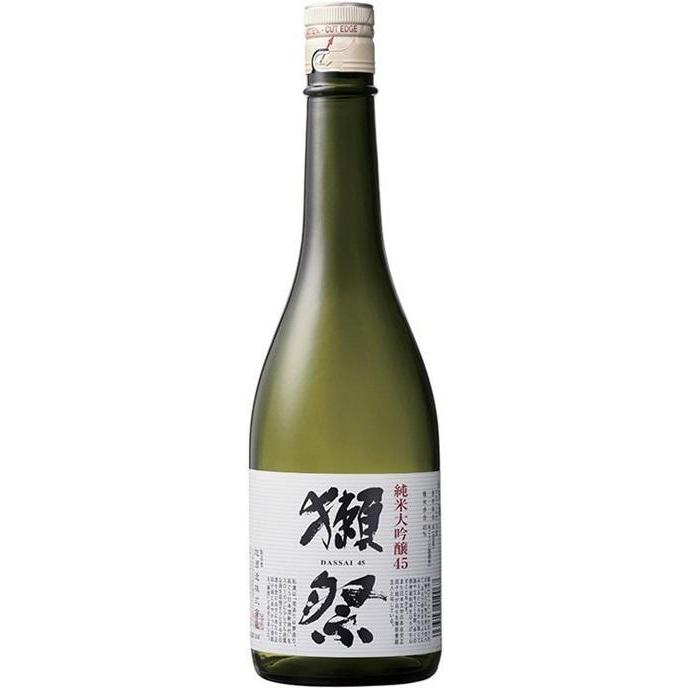 Bottle of Dassai 45 Junmai Daiginjo, a sake from Yamaguchi, Japan, 720ml
