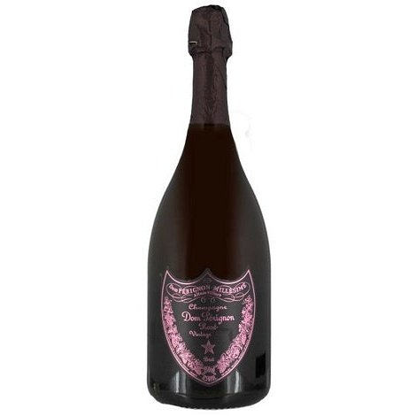 Bottle of Dom Pérignon Rosé Vintage 2006 Champagne, Luminous edition, a vintage rosé sparkling wine from Champagne, France, 1.5L