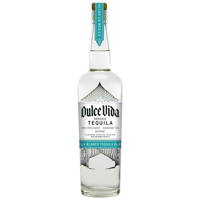 Bottle of Dulce Vida Organic Blanco Tequila, an organic blanco tequila from Jalisco, Mexico, 750ml