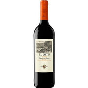 Bottle of El Coto de Rioja Crianza, a red wine from Rioja, Spain, 750ml
