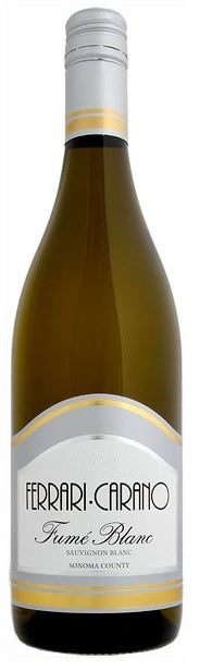 Bottle of Ferrari-Carano Fumé Blanc 2024, a white wine from Sonoma County, California, 750ml