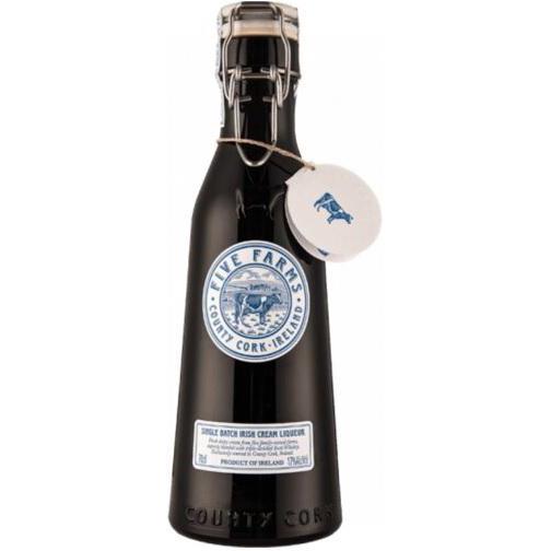 Bottle of Five Farms Single Batch Irish Cream Liqueur, a cream liqueur from Ireland, 750ml