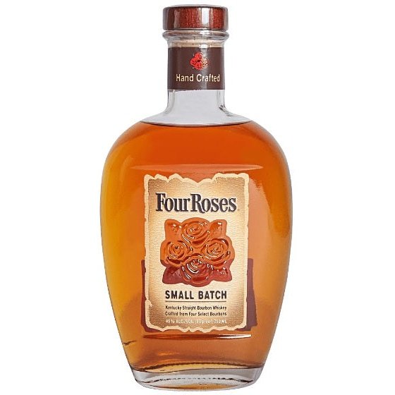 Bottle of Four Roses Small Batch, a Kentucky straight bourbon whiskey from the United States
