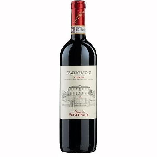 Bottle of Frescobaldi Castiglioni Chianti 2023, a red wine from Tuscany, Italy, 750ml