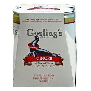 Goslings Stormy Ginger 4 Pack - 250ml Each