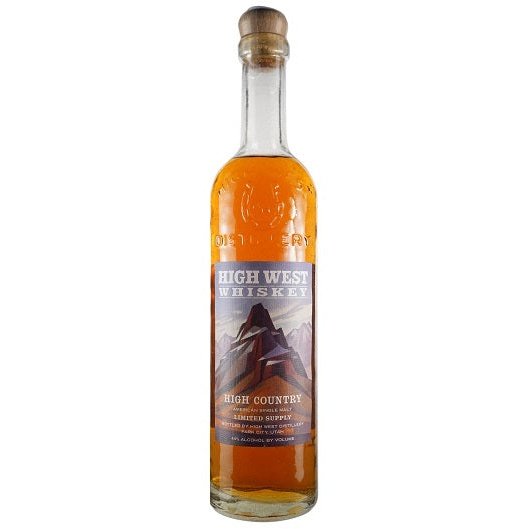 Bottle of High West High Country American Single Malt Whiskey 750ml