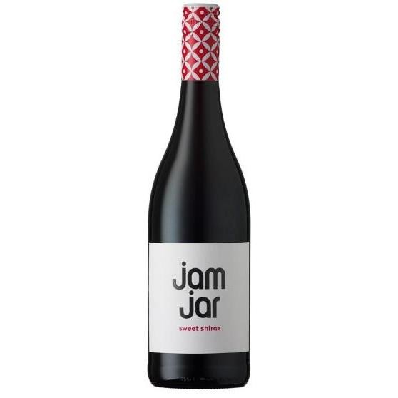 Bottle of Jam Jar Sweet Shiraz, a red wine from Western Cape, South Africa