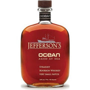 Bottle of Jefferson's Ocean Aged at Sea, a Kentucky straight bourbon whiskey from the United States