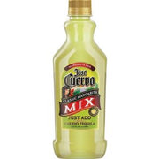 Bottle of Jose Cuervo Margarita Mix, a non-alcoholic cocktail mixer