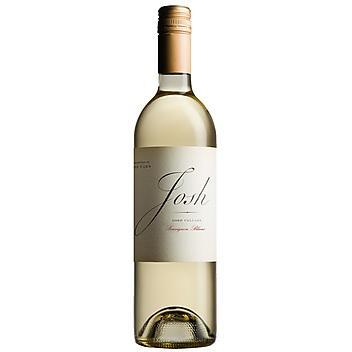 Bottle of Josh Cellars Sauvignon Blanc, a white wine from California, 750ml