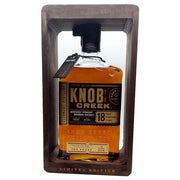 Bottle of Knob Creek 18 Year, a Kentucky straight bourbon whiskey from the United States