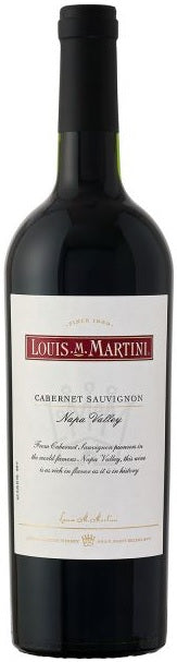 Bottle of Louis M. Martini Napa Valley Cabernet Sauvignon 2021, a Cabernet Sauvignon from Napa Valley, California, 750ml