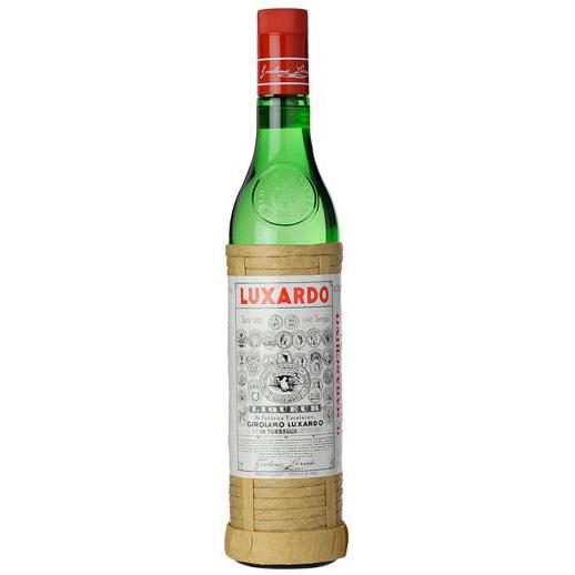 Bottle of Luxardo Maraschino Liqueur, a cherry liqueur from Italy