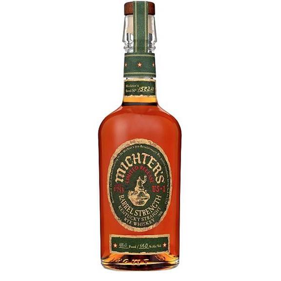 Michter&#39;s US*1 Limited Release Barrel Strength Rye Whiskey 109.0 Proof 750ml